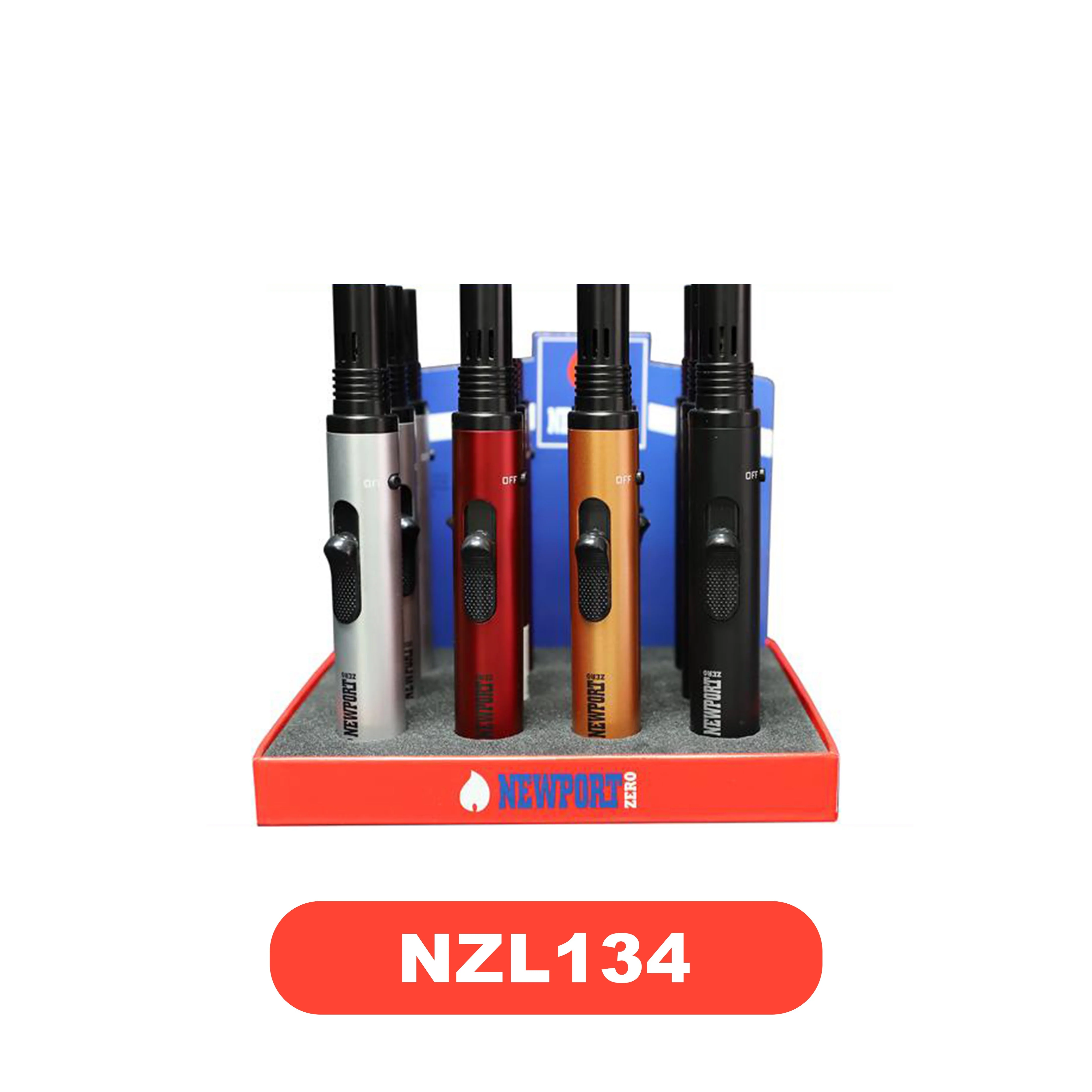 NZL134-Newport Zero Pen Torch Lighter-12ct - Image 2