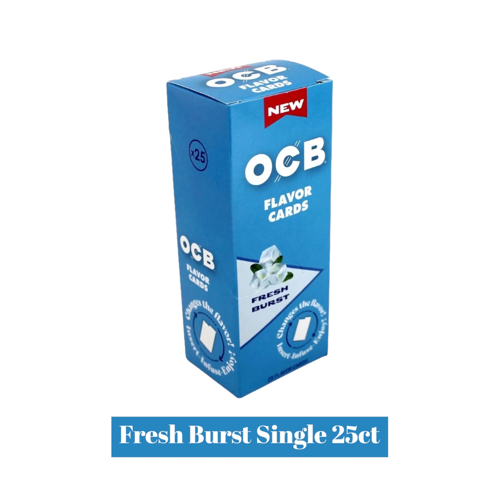 OCB Flavor Card Single 25ct and Full Display - Image 2