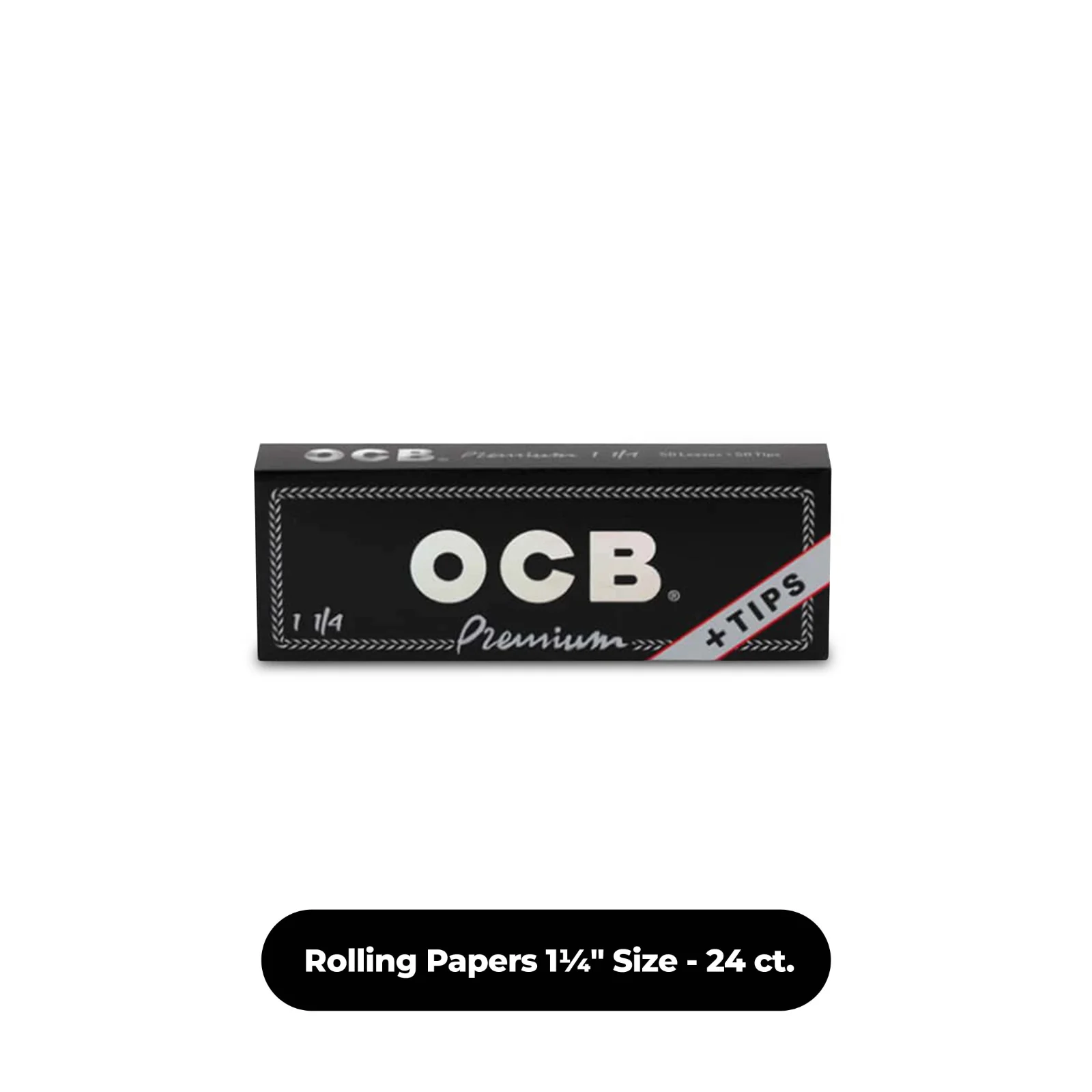 OCB Papers + Tips Premium1 1/4-24ct - Image 2