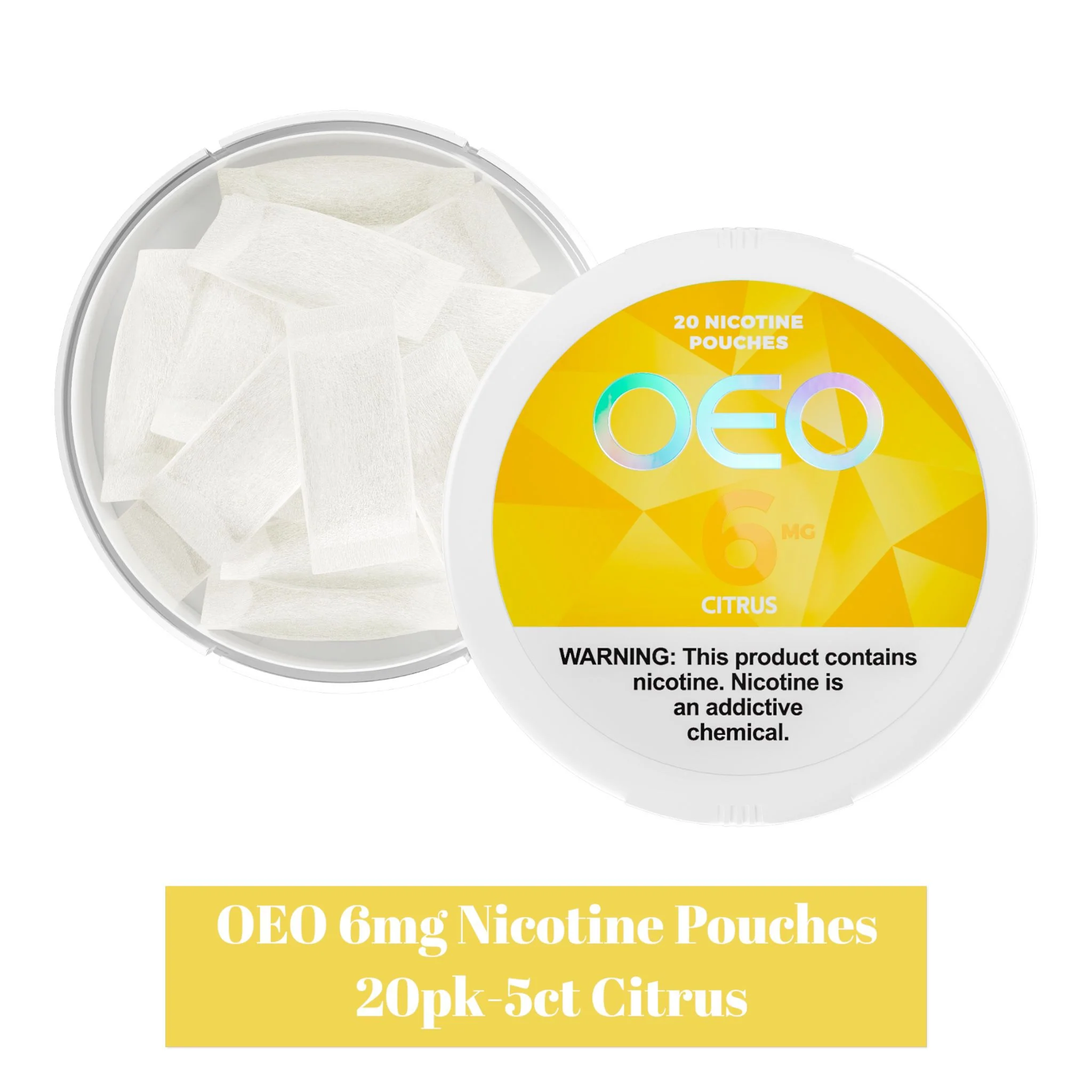 OEO Nicotine Pouch 6mg 20pk- 5ct - Image 3