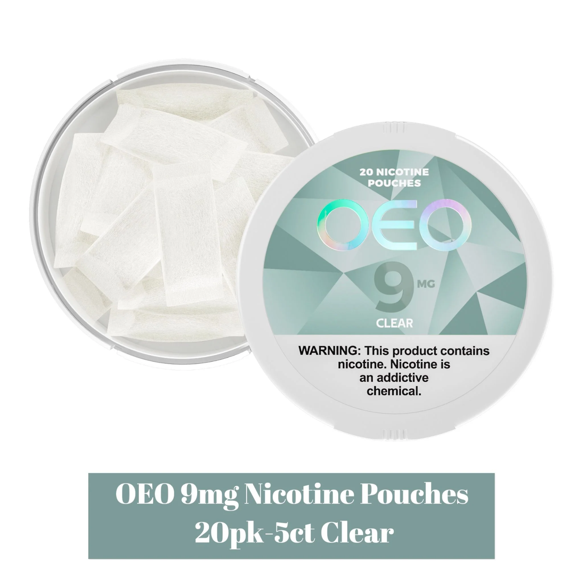 OEO Nicotine Pouch 9mg 20pk- 5ct - Image 5