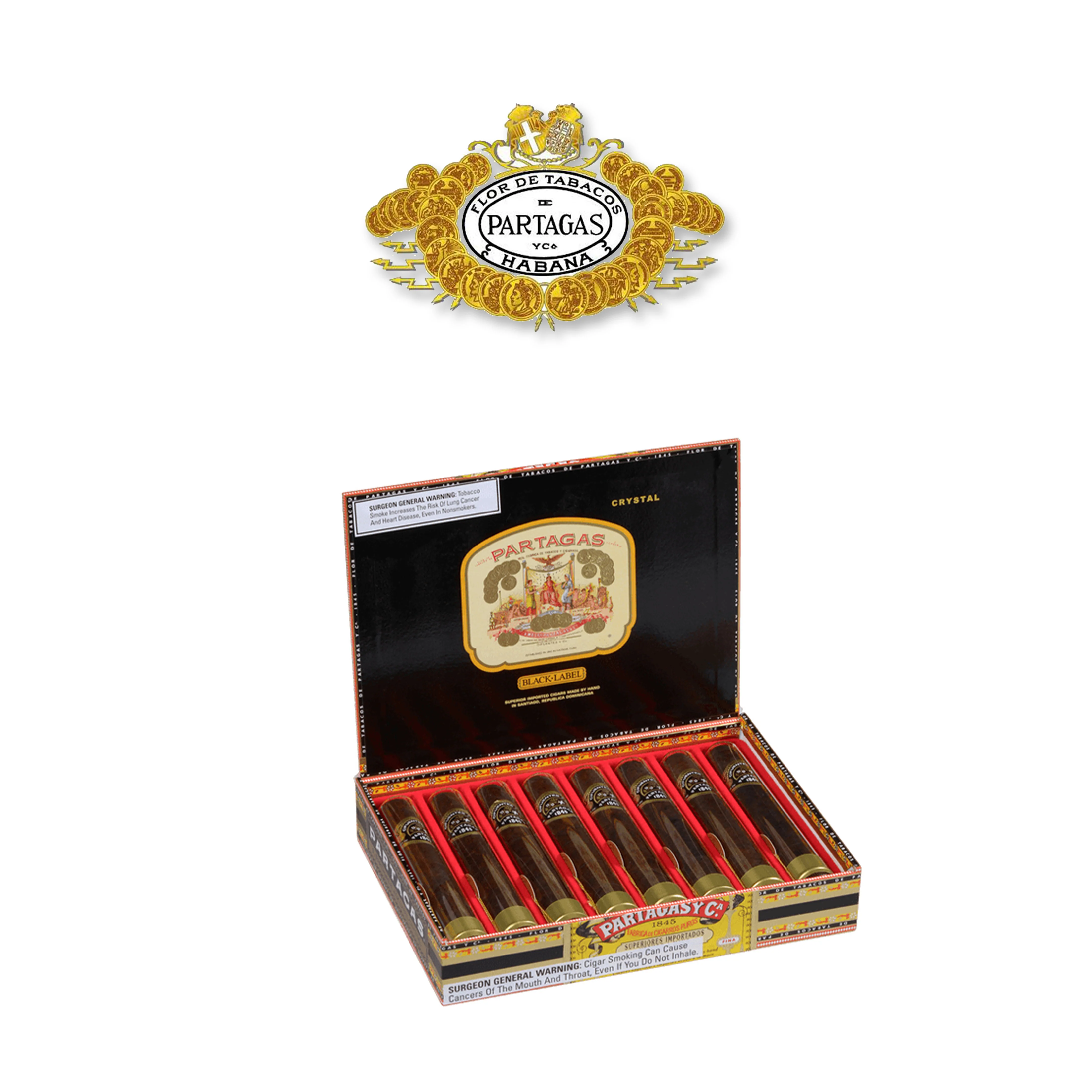 Partagas Black Crystal- 8ct