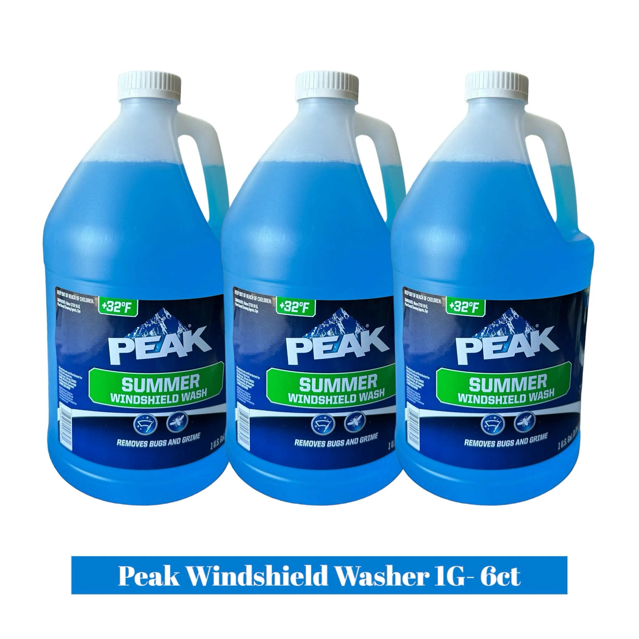 Peak Windshield Washer 1G- 6ct - Image 2