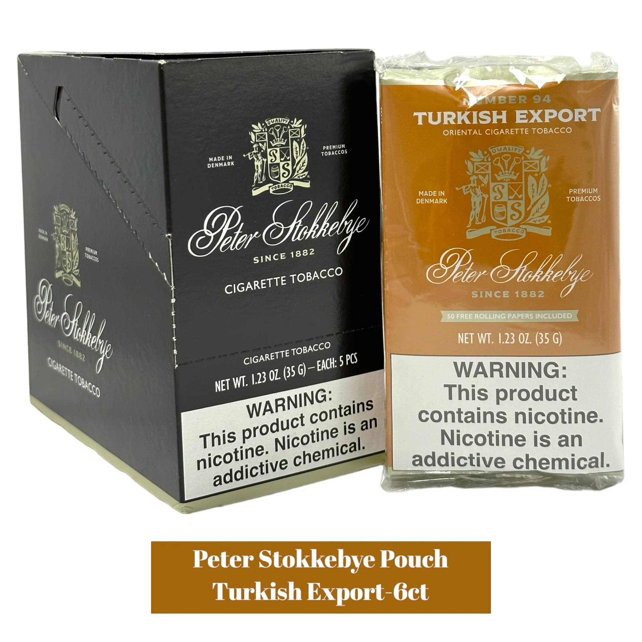 Peter Stokkebye 1.23 oz Pouch Display-5ct - Image 3