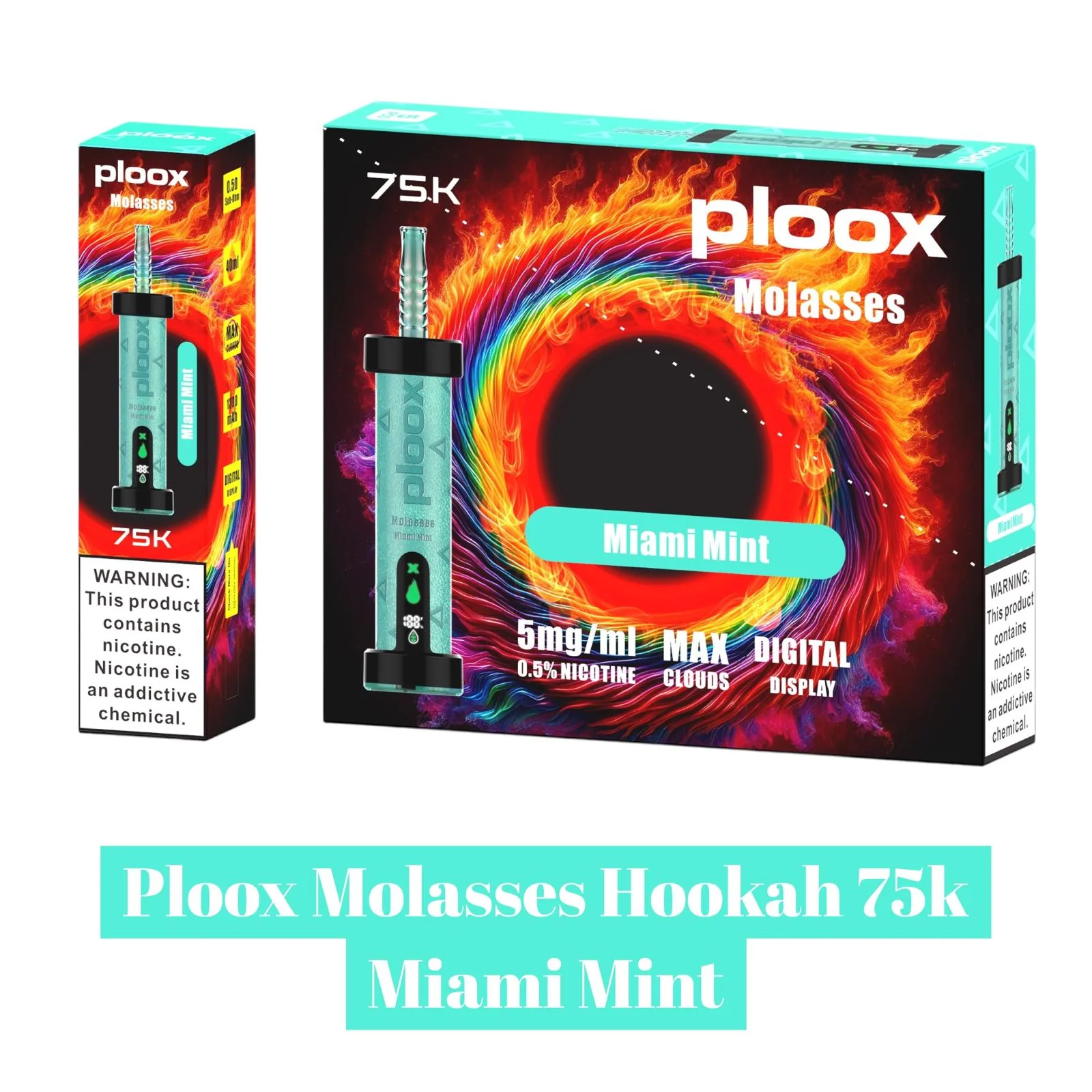 Ploox Molasses Hookah 75k -5pk - Image 6