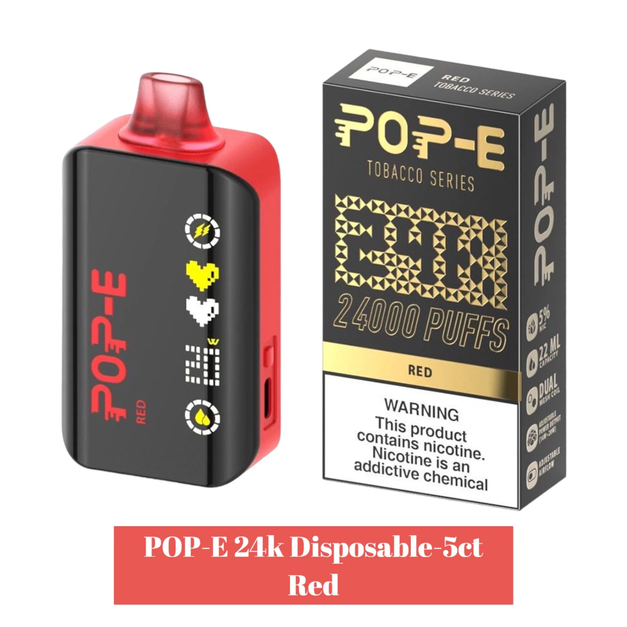 POP-E 24K Disposable - 5ct - Image 10