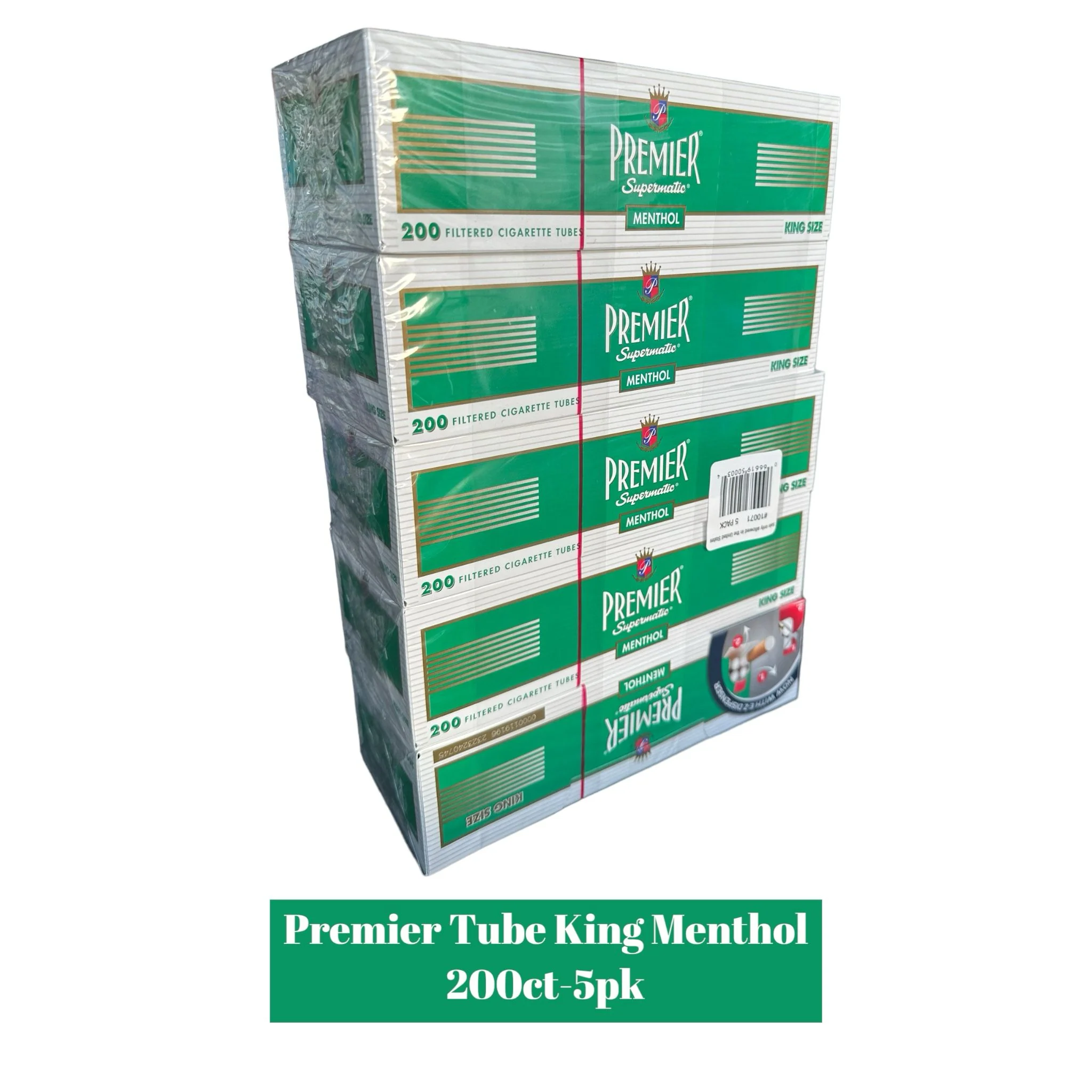 Premier Empty Tube King 200ct- 5 pk - Image 4