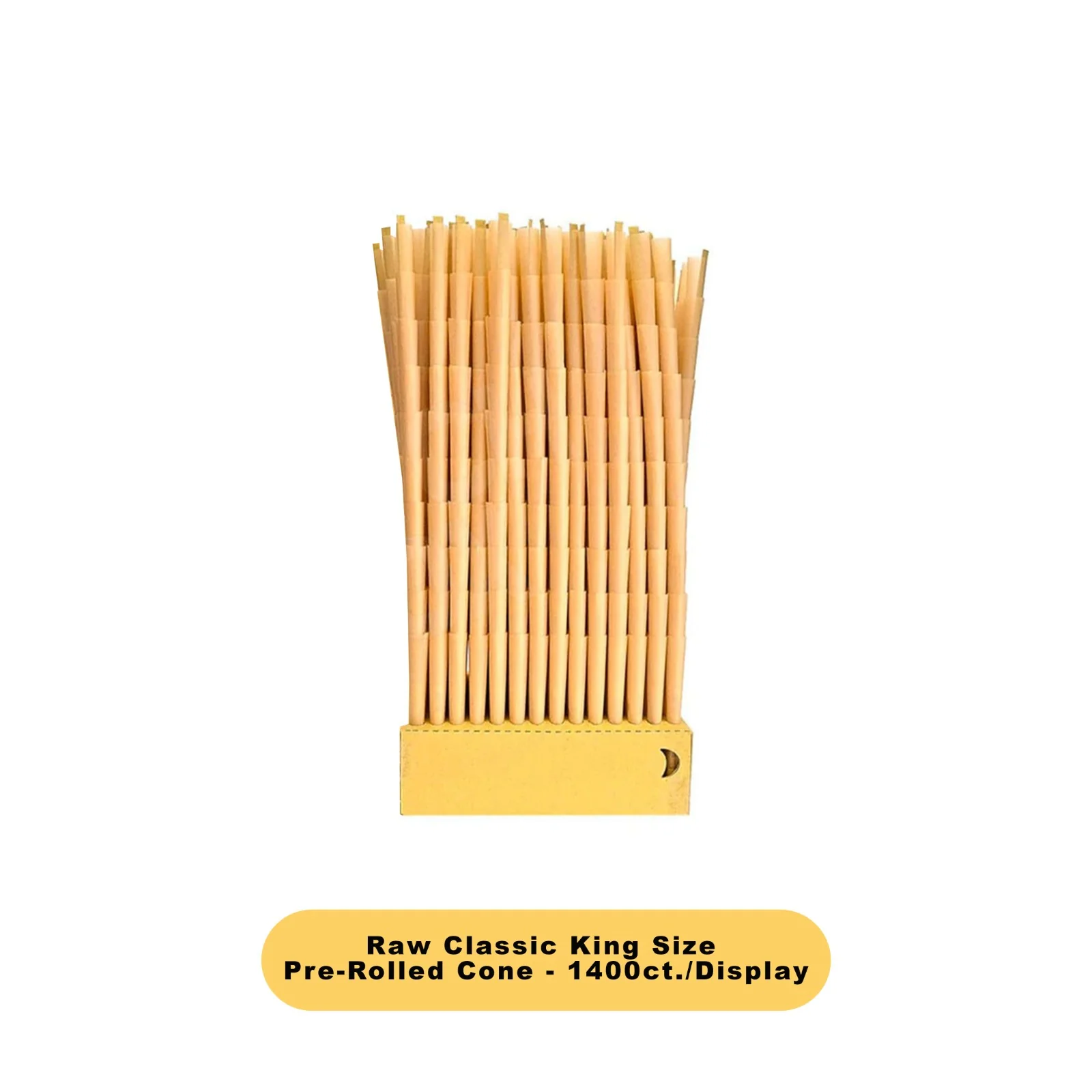 Raw Classic King Pre-Rolled Cone Bulk Display- 1400ct - Image 2