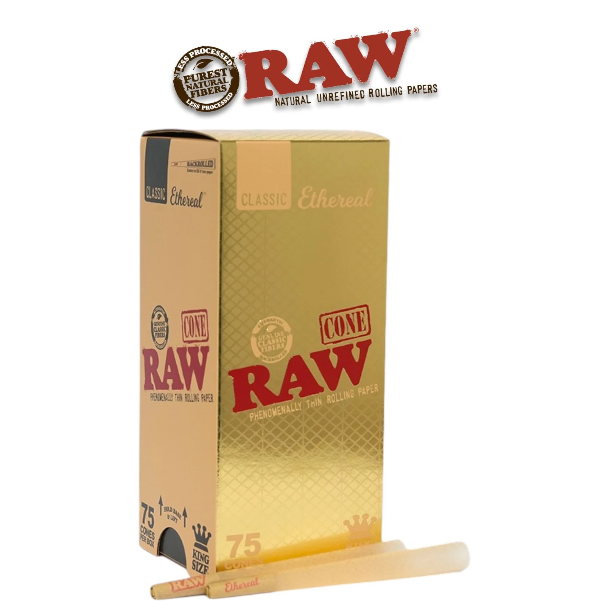 Raw Ethereal CONES Gold King -75ct