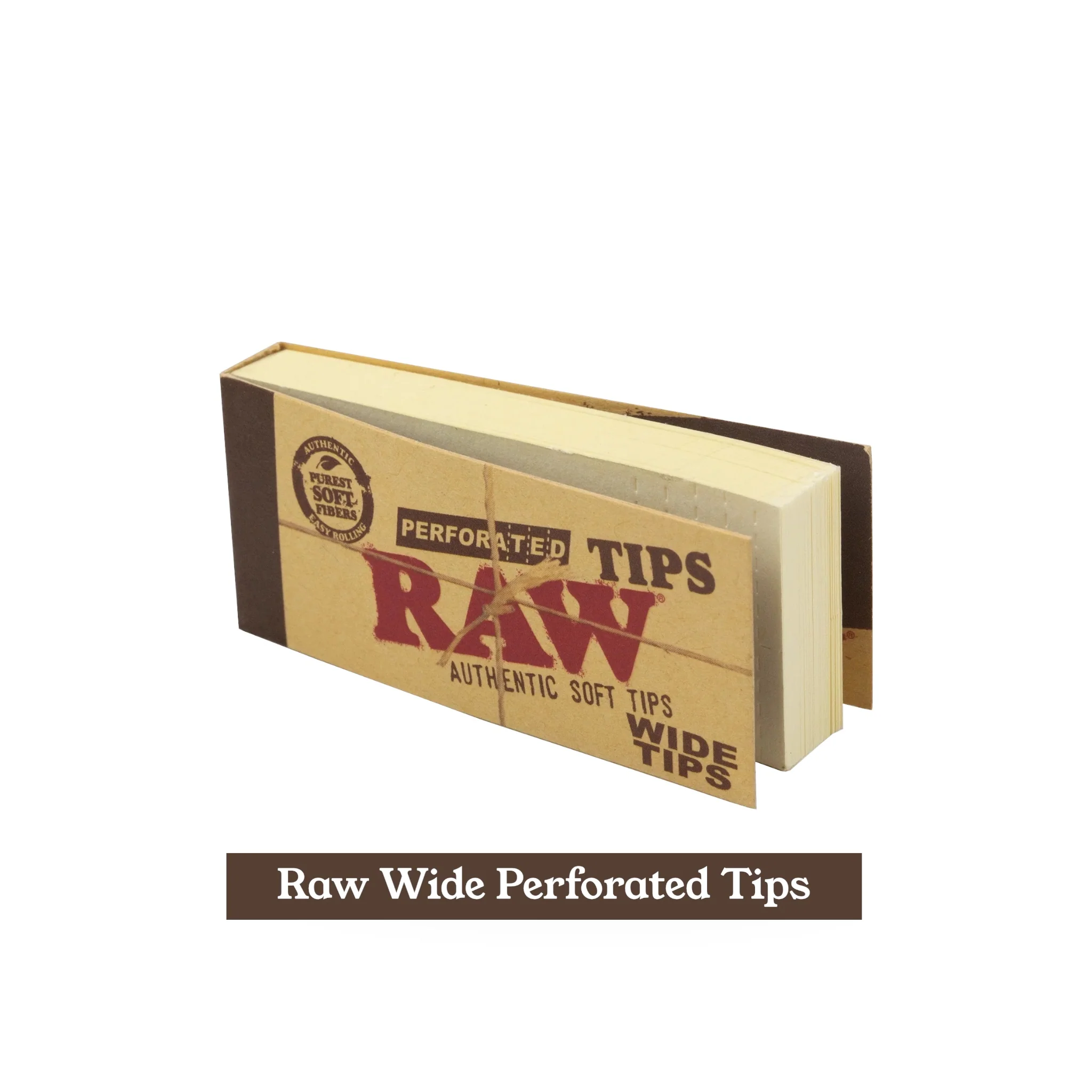 Raw Wide Perforated Tips- 50ct - Image 2