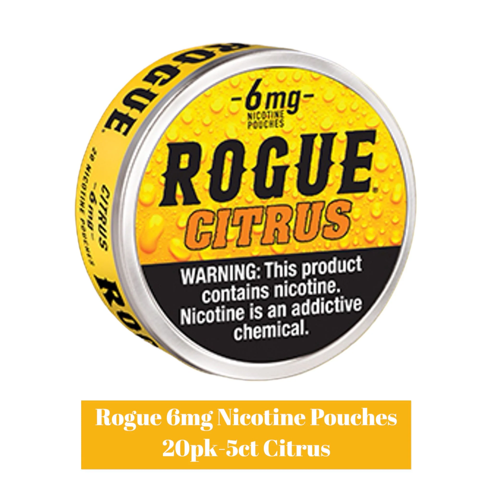 Rogue 6mg Nicotine Pouches 20pk- 5ct - Image 3