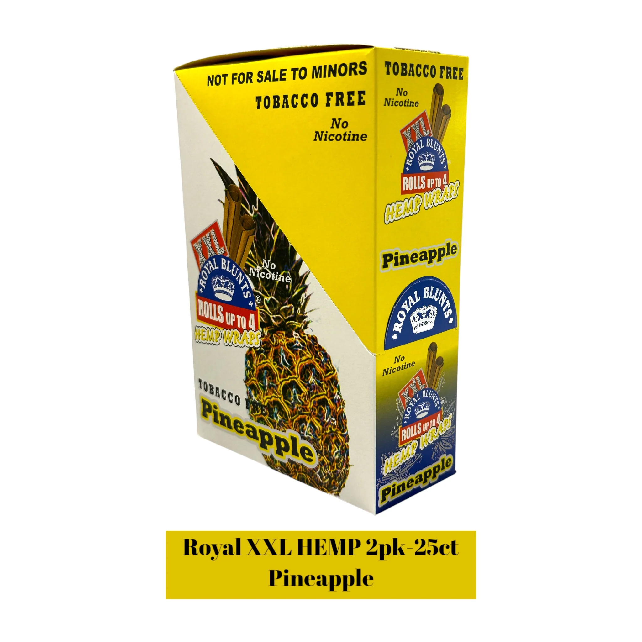 Royal XXL Hemp Blunt Wraps 2pk- 25ct - Image 4