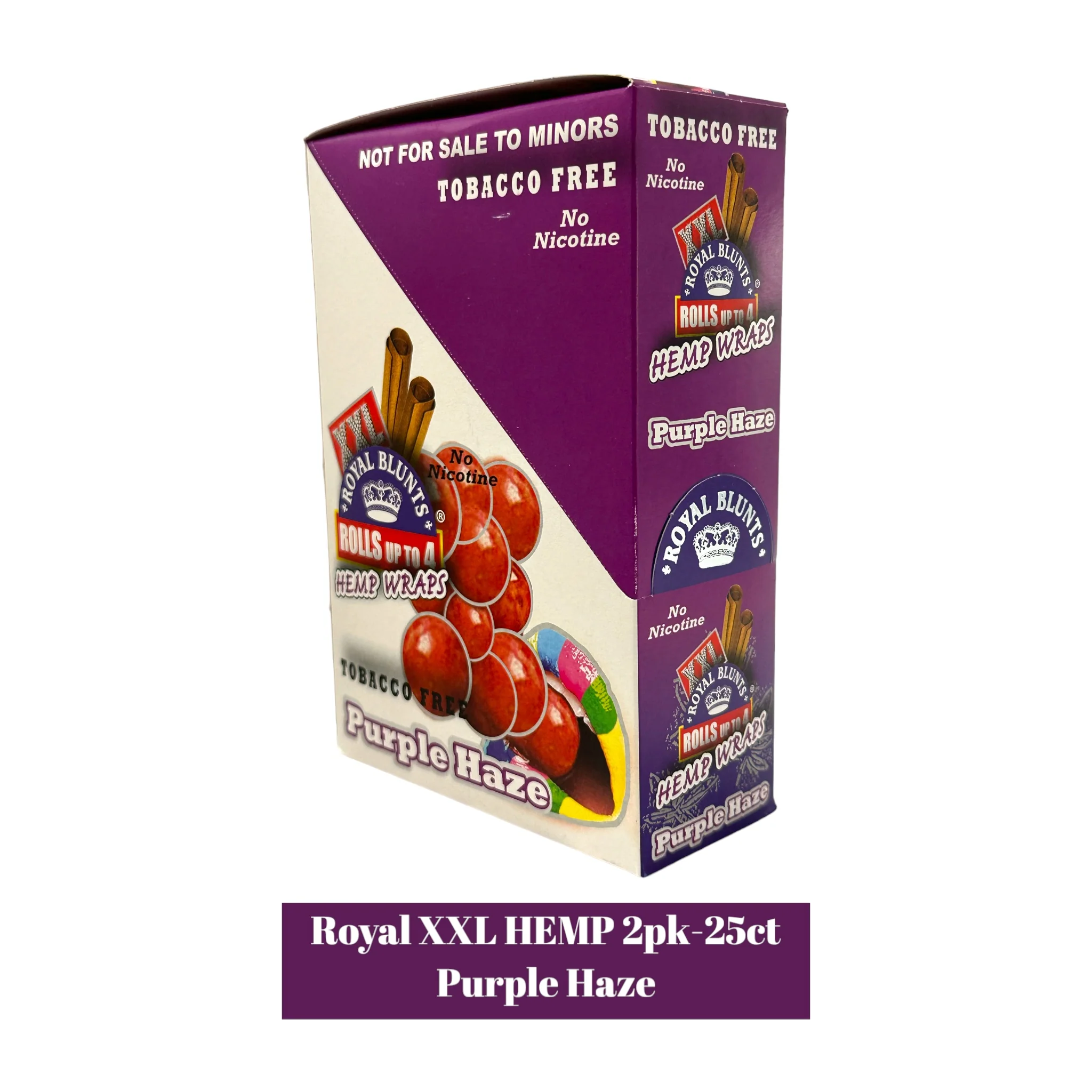 Royal XXL Hemp Blunt Wraps 2pk- 25ct - Image 7