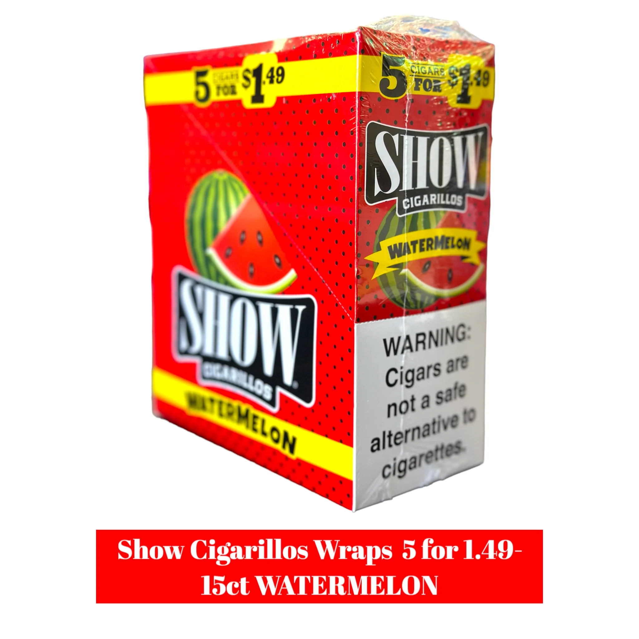 Show Cigarillos 5 for 1.49 - 15ct - Image 12
