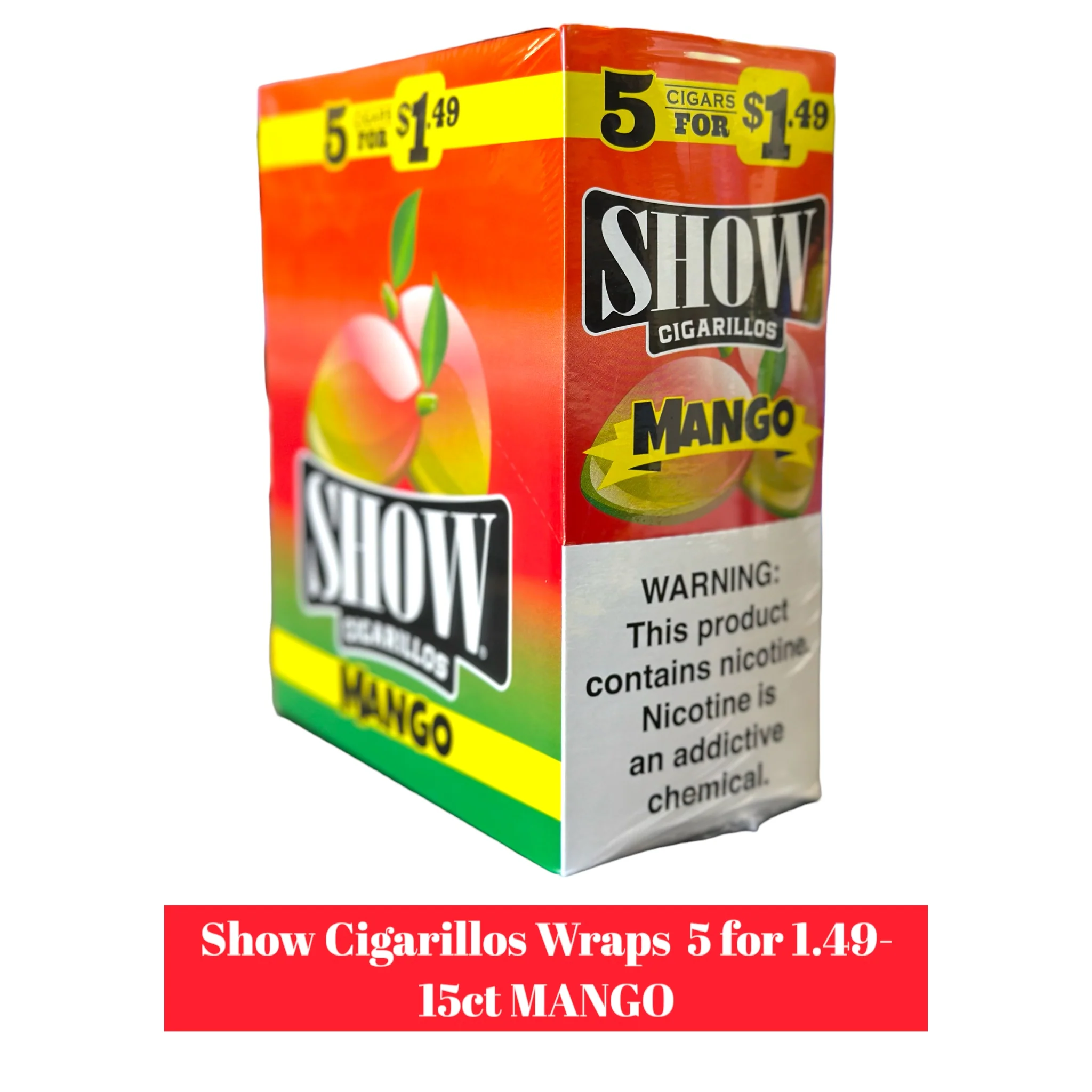 Show Cigarillos 5 for 1.49 - 15ct - Image 13