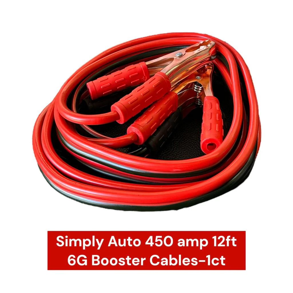 Simply Auto 450 amp 12ft 11G Booster Cables-1ct - Image 2