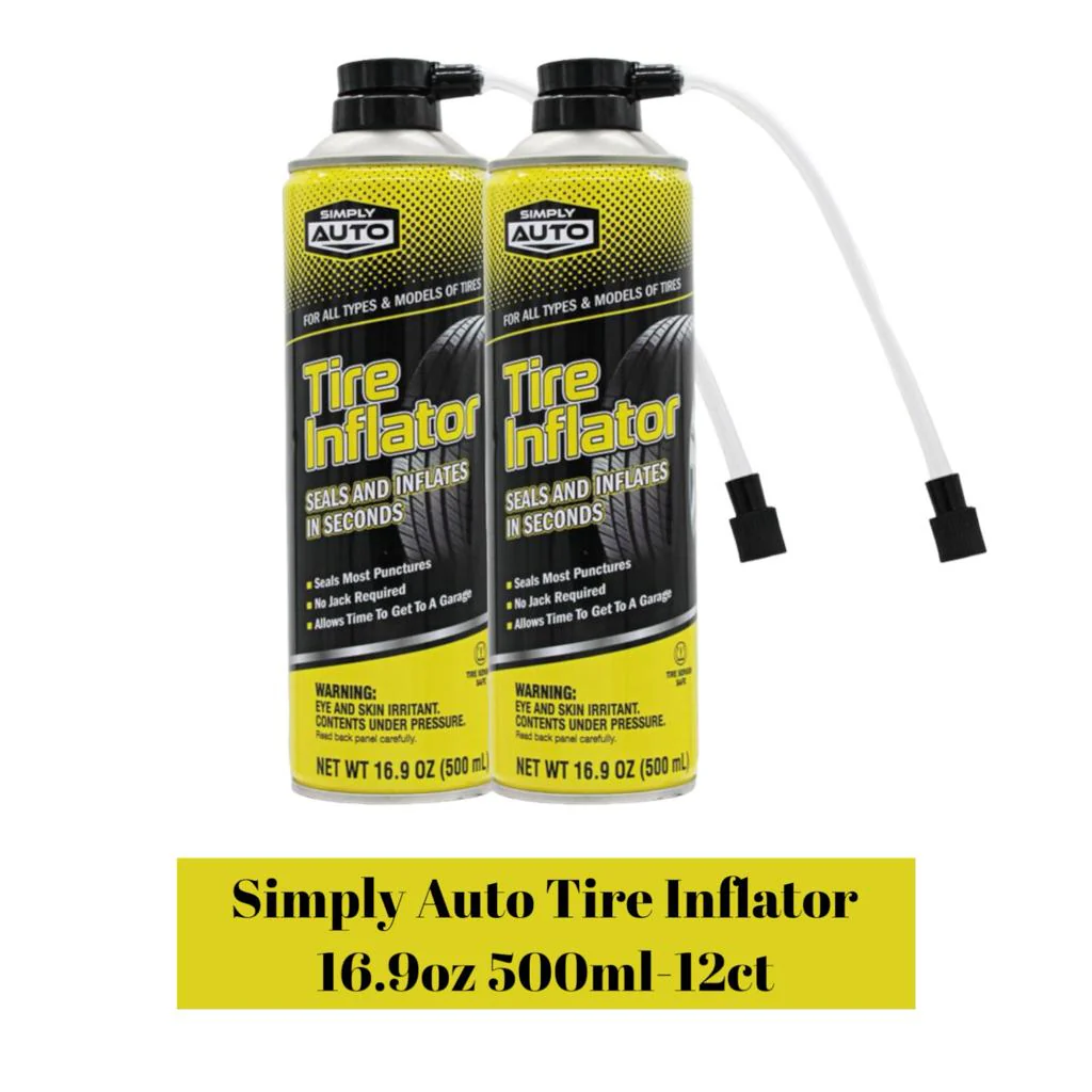 Simply Auto Tire Inflator 16.9oz 500ml-12ct - Image 2
