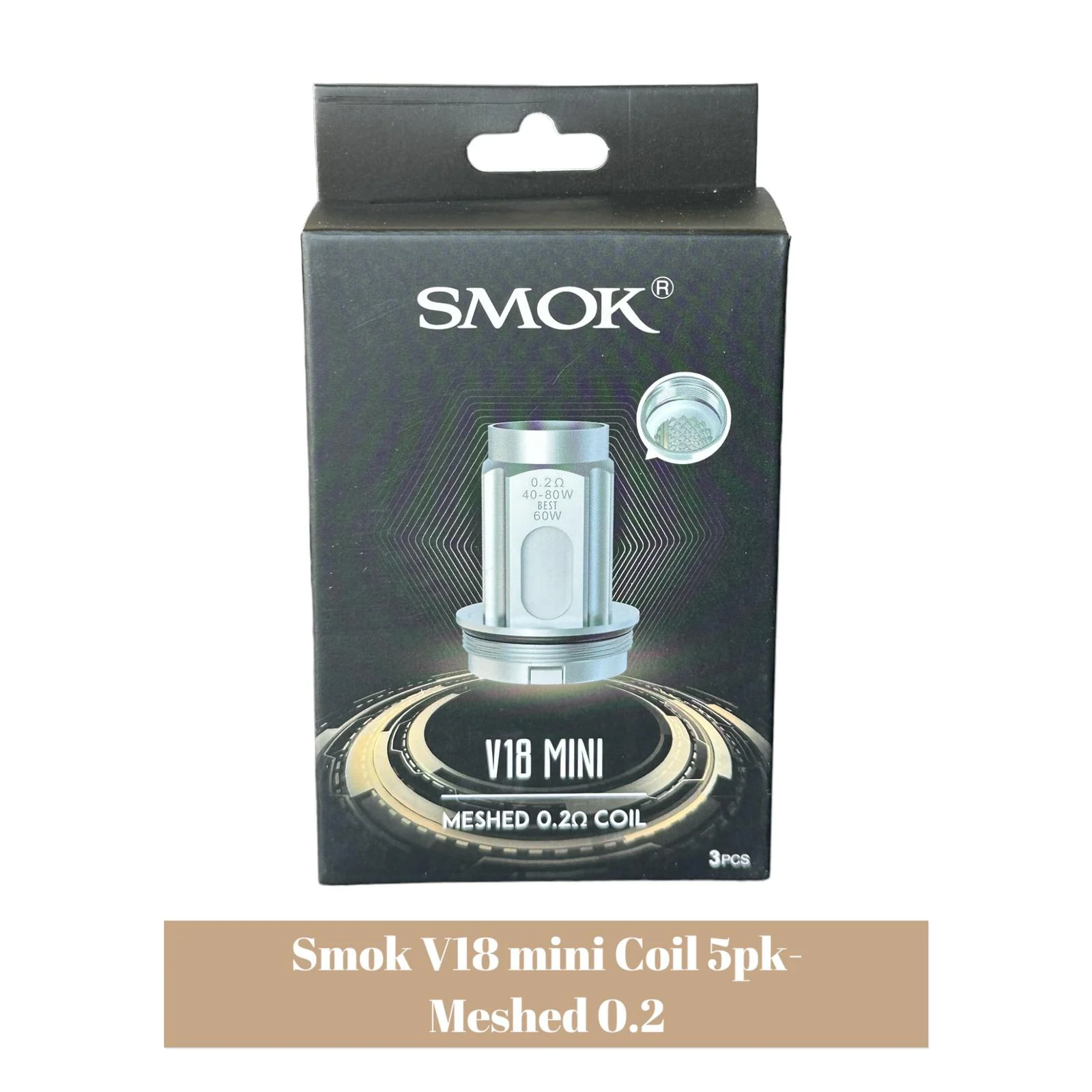 Smok Tfv18 V18 mini Replacement coils- 3 pack - Image 4