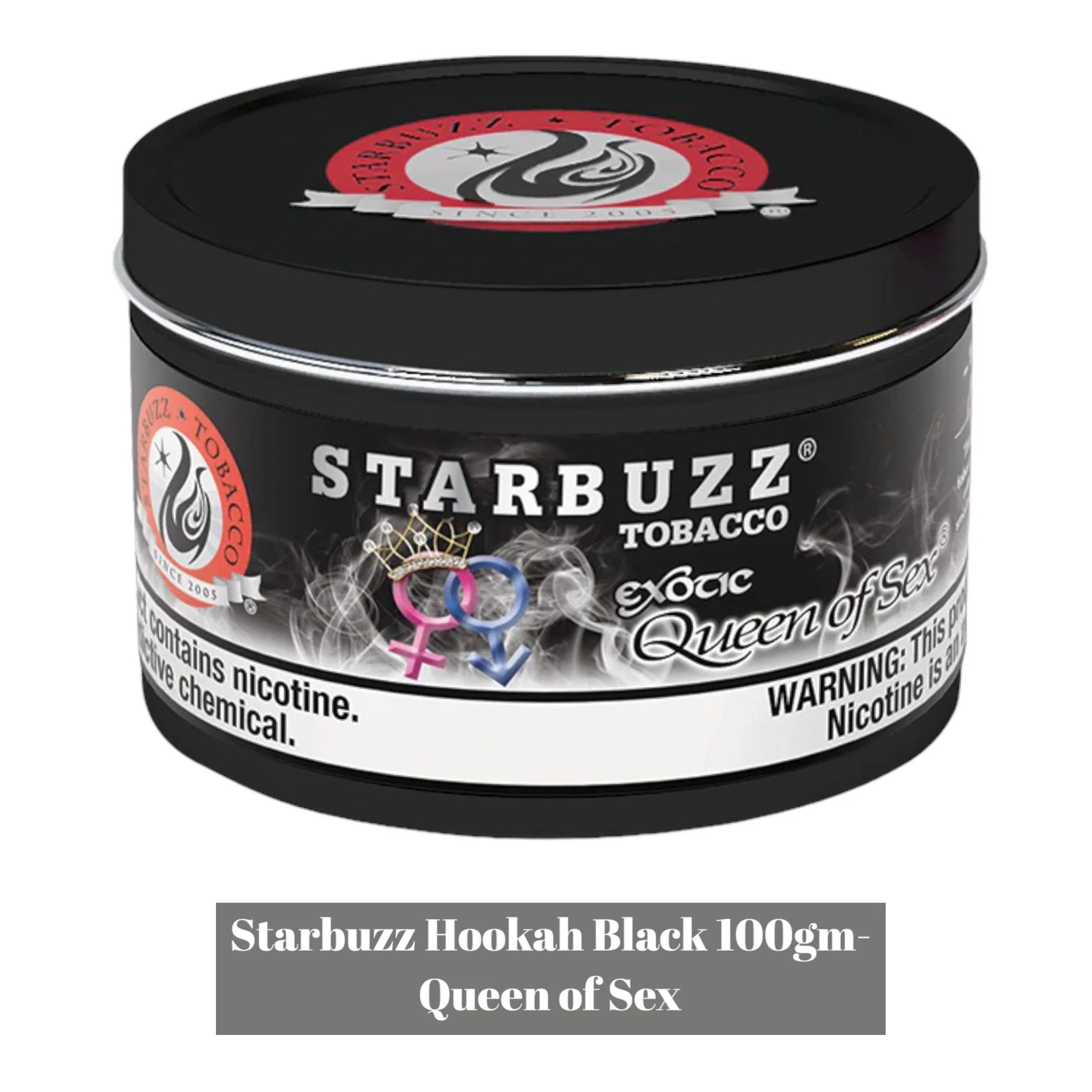 StarBuzz 100g Can Black-1ct - Image 5