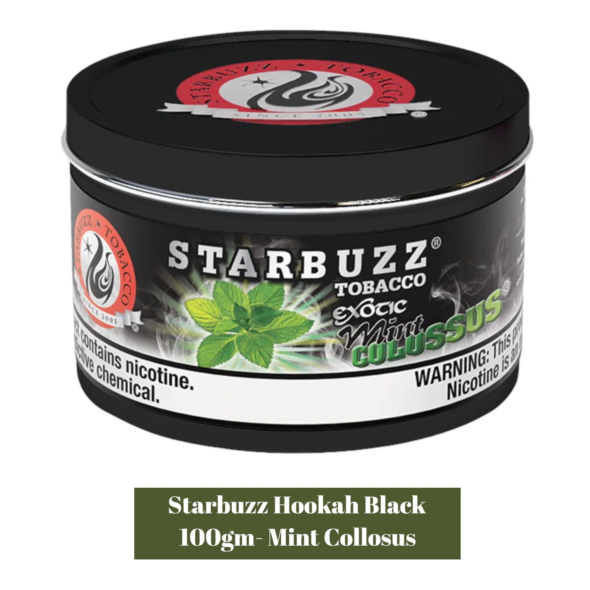 StarBuzz 100g Can Black-1ct - Image 6