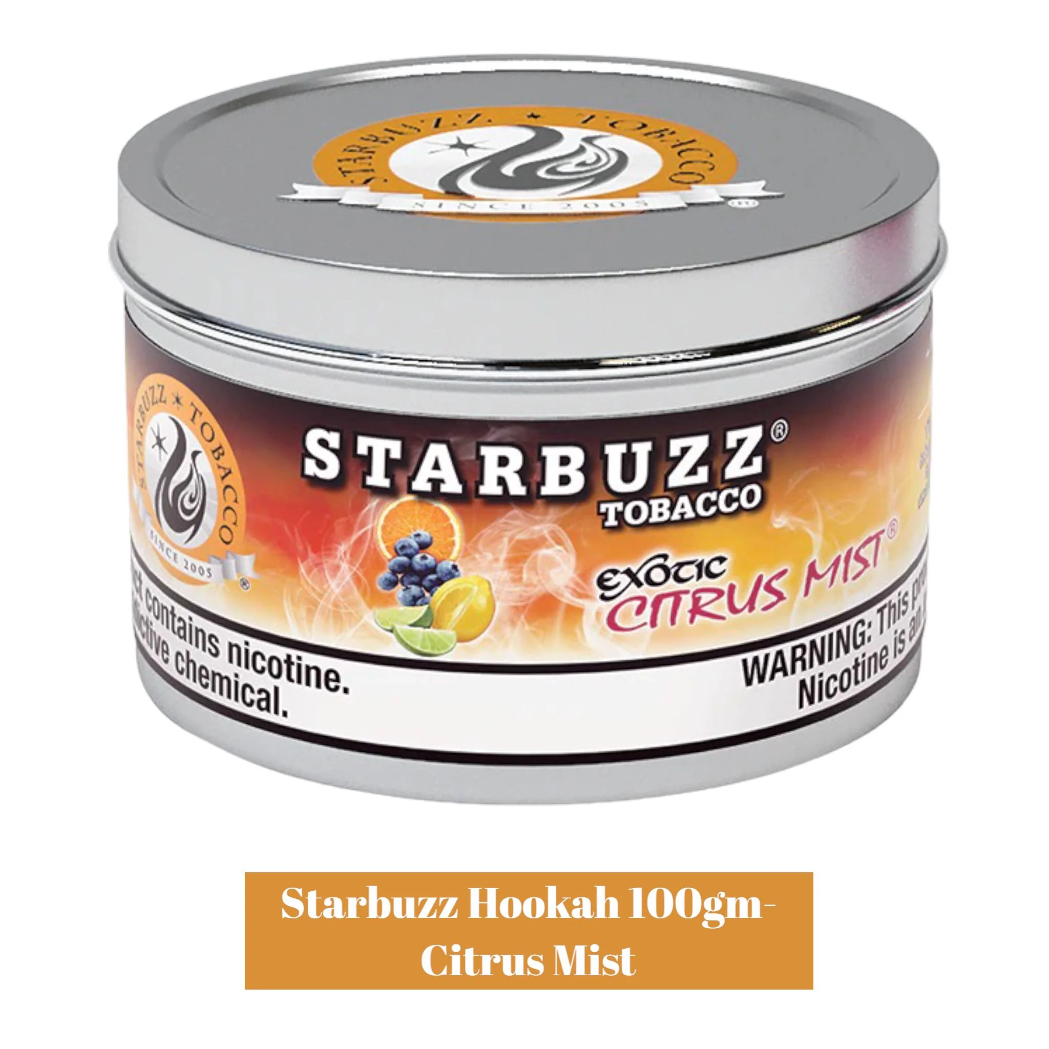 StarBuzz 100g Hookah Tobacco Can-1ct - Image 3