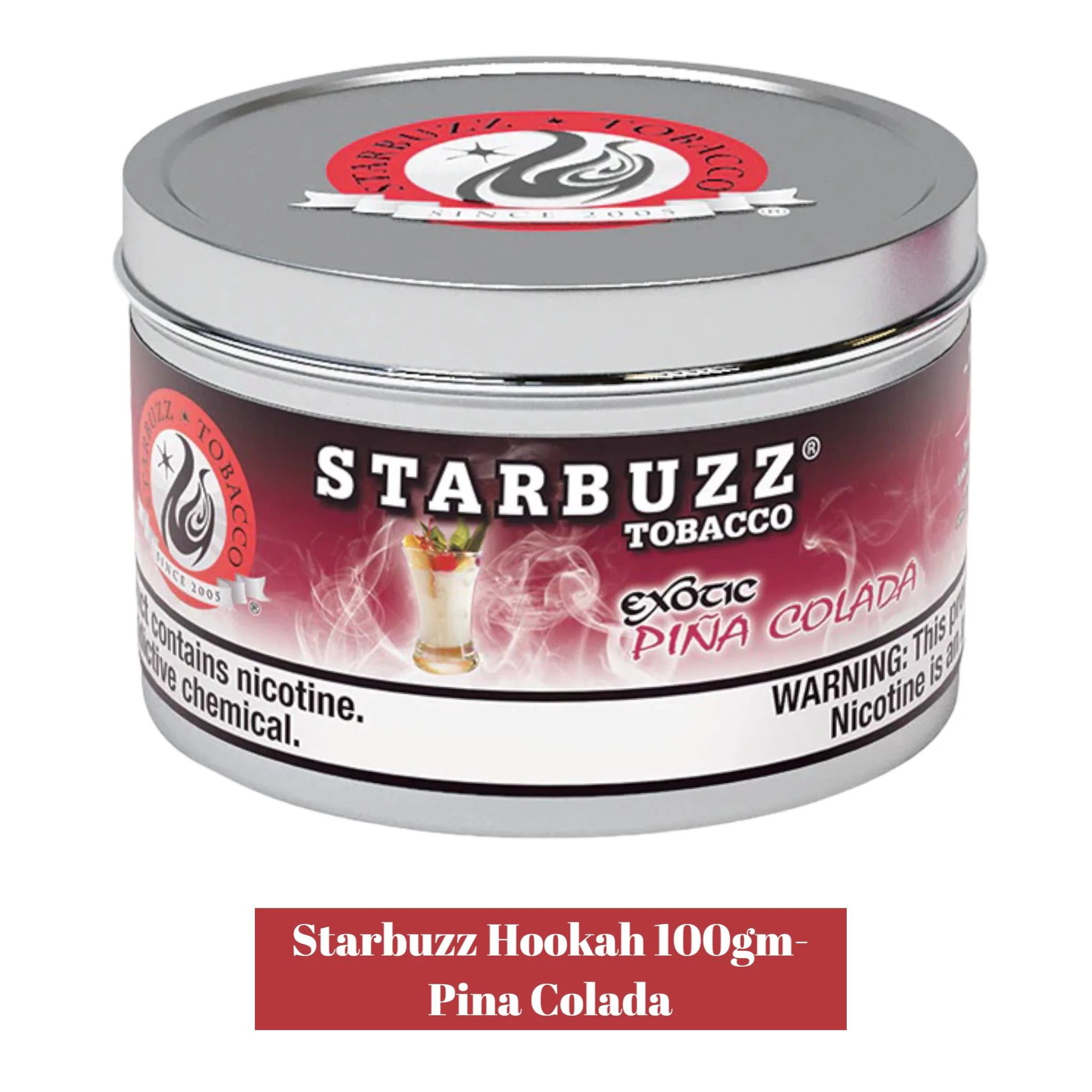 StarBuzz 100g Hookah Tobacco Can-1ct - Image 8