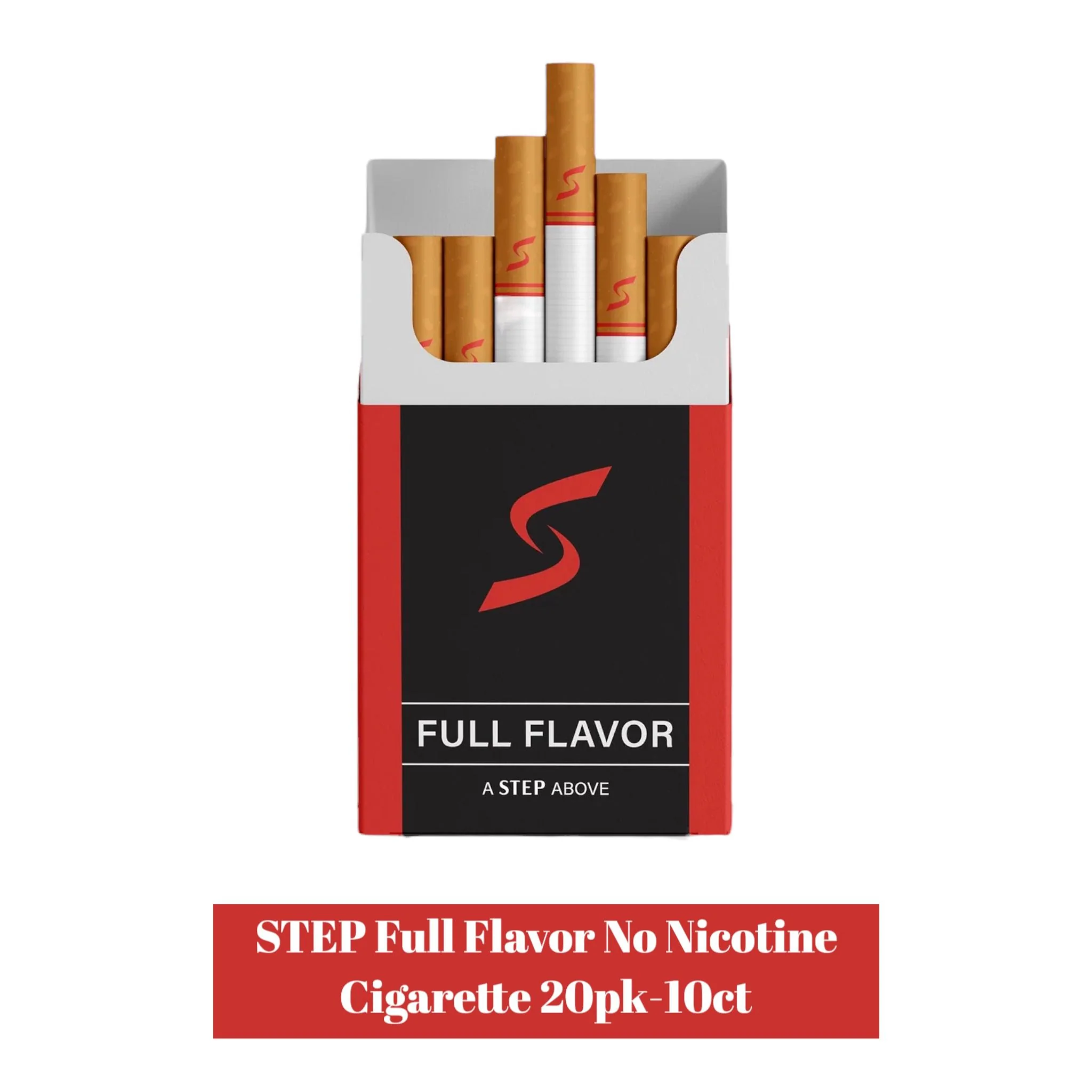 Step Full Flavor No Nicotine Cigarette 20pk -10ct - Image 3