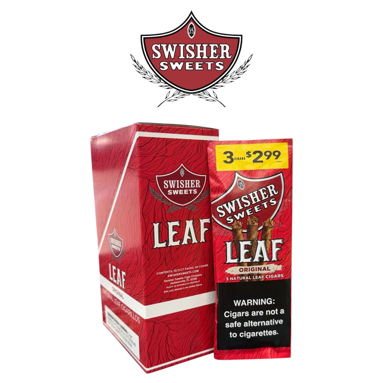 Swisher Leaf 3/2.99 3pk-30ct