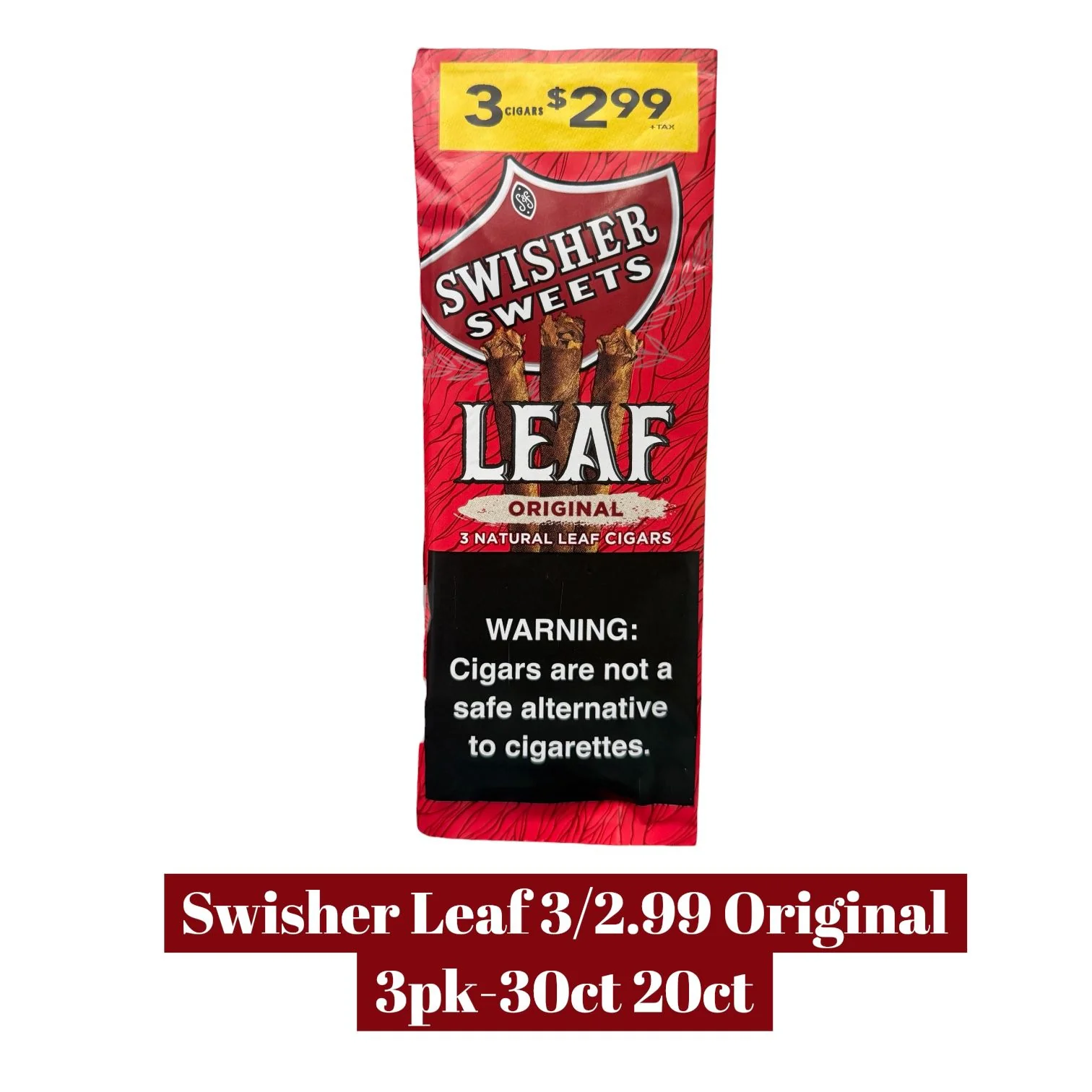 Swisher Leaf 3/2.99 3pk-30ct - Image 2