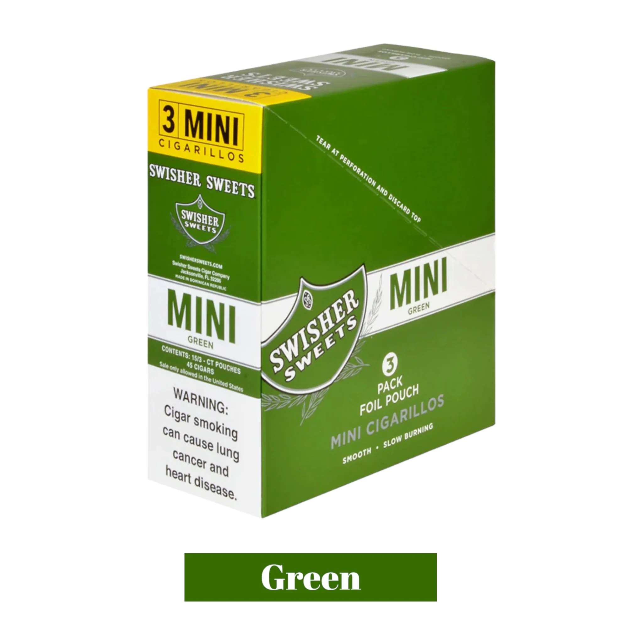 Swisher Mini Pouch 3pk Display- 15ct - Image 5