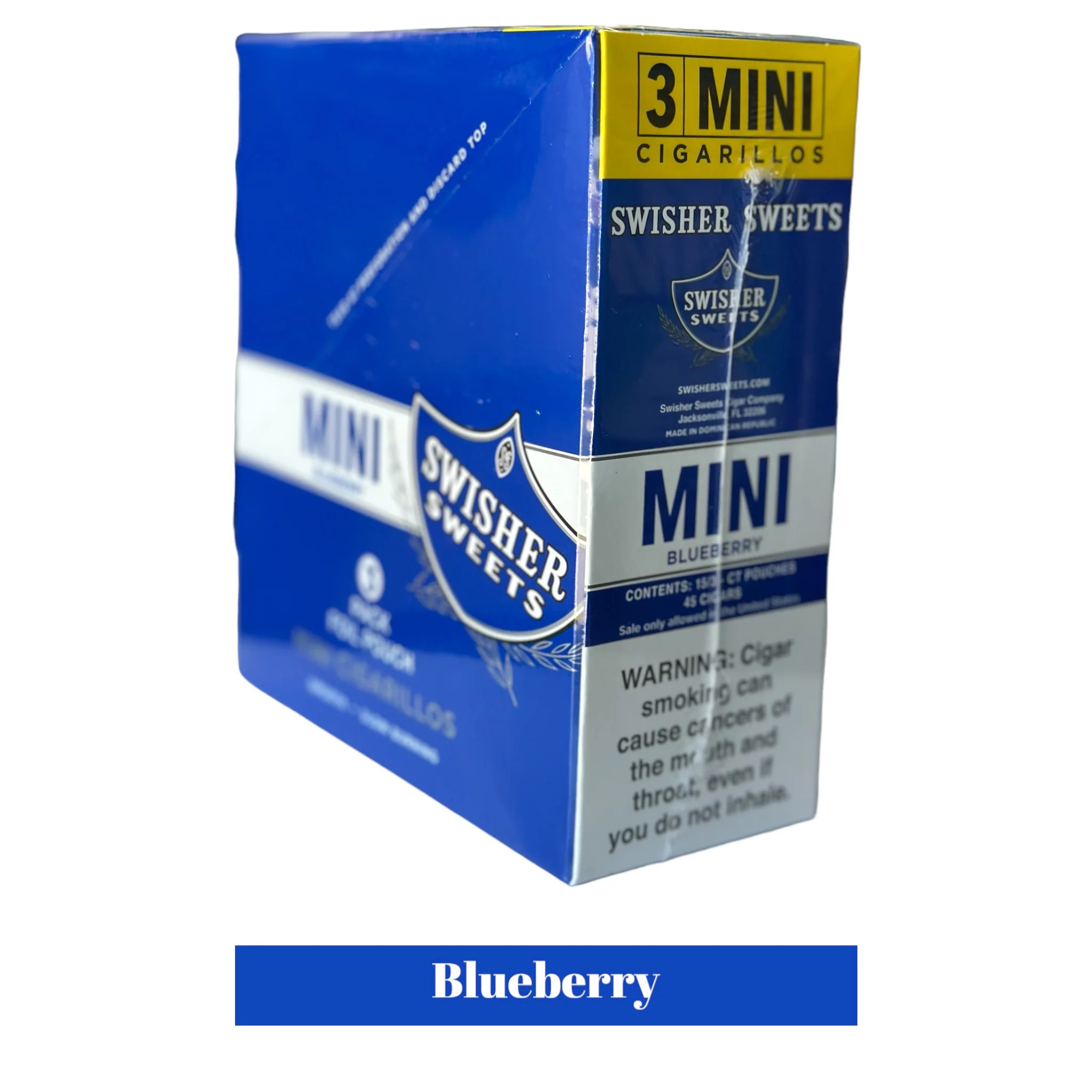 Swisher Mini Pouch 3pk Display- 15ct - Image 7