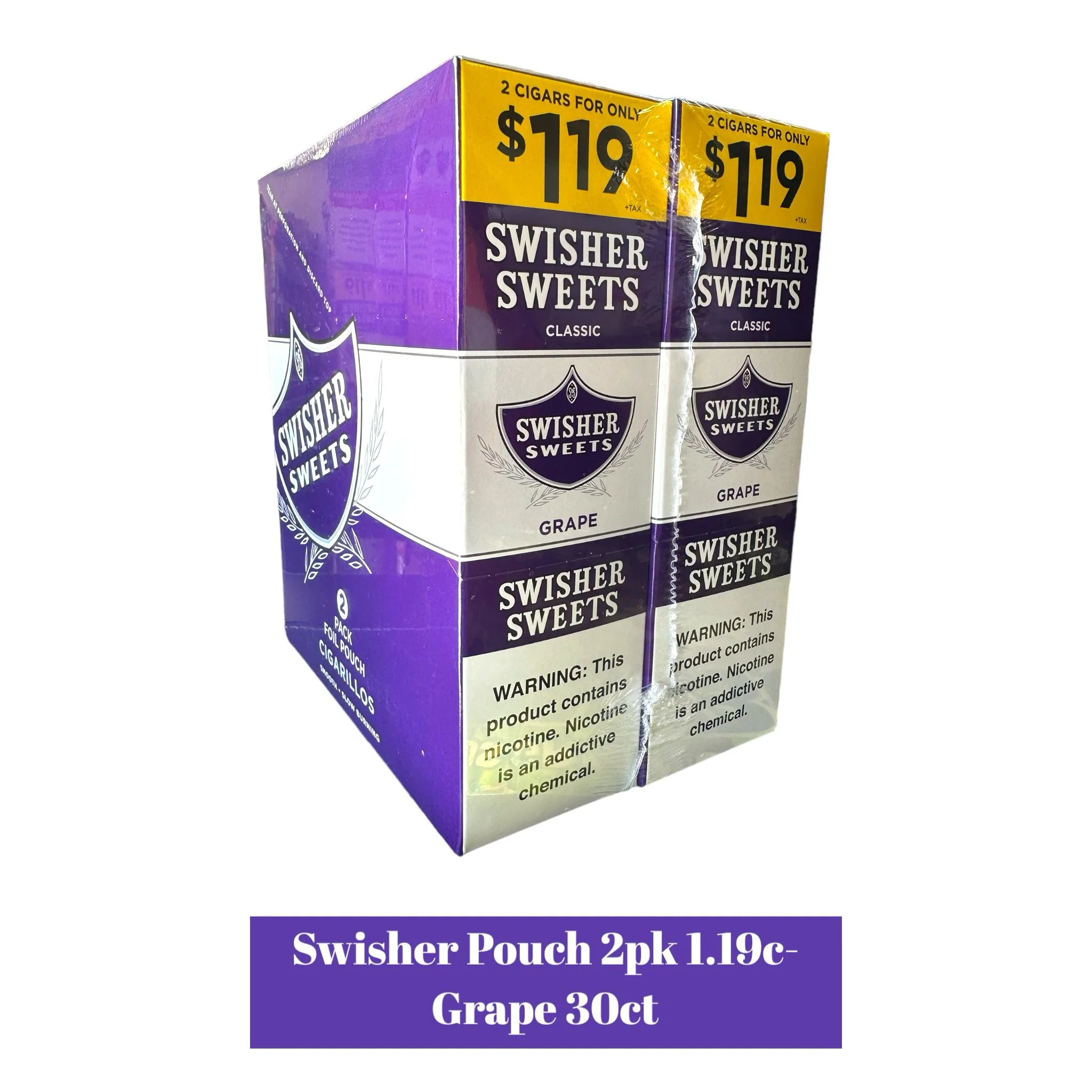 Swisher Pouch 2pk 1.19- 30ct - Image 3