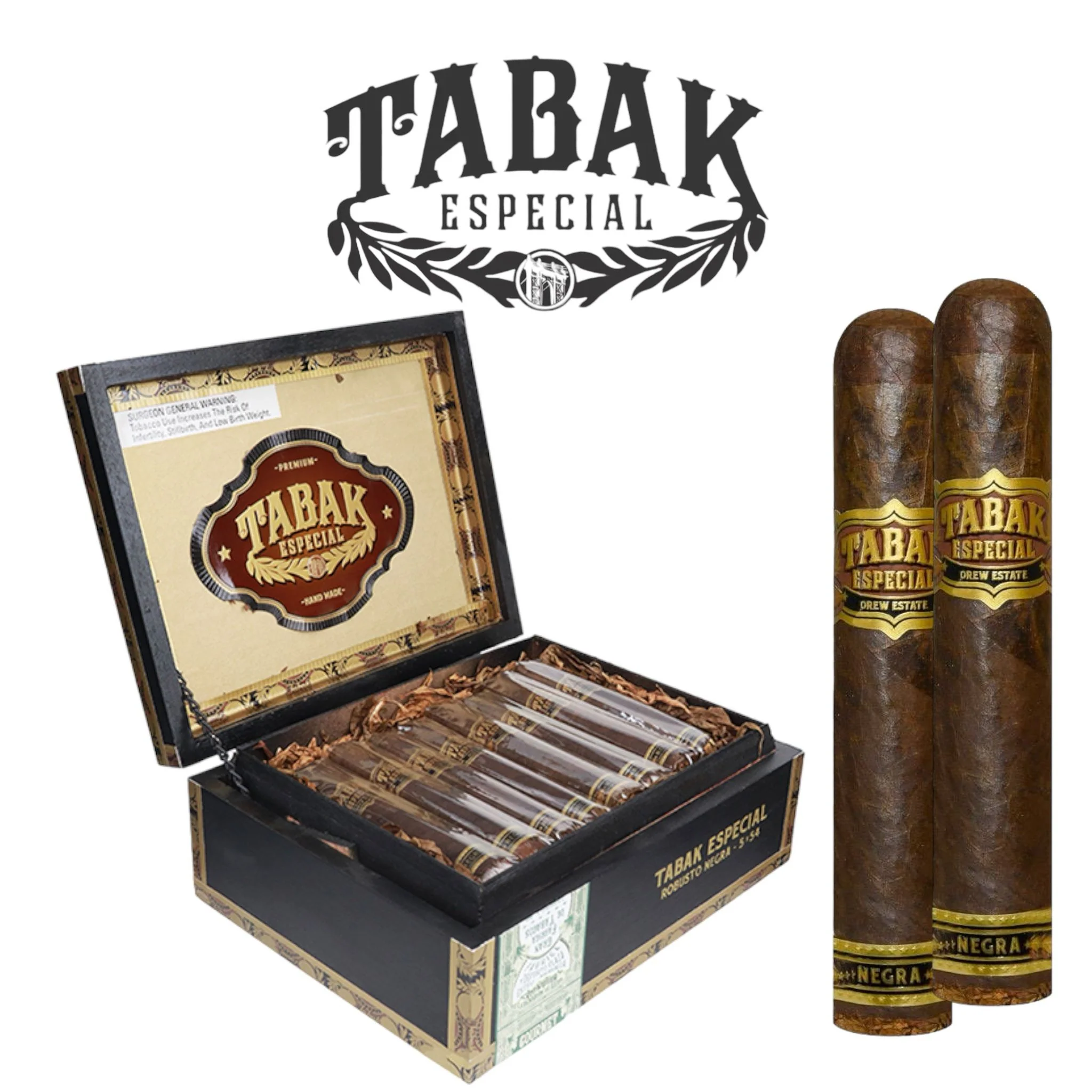 Tabak Especial- Robusto Negra 24ct