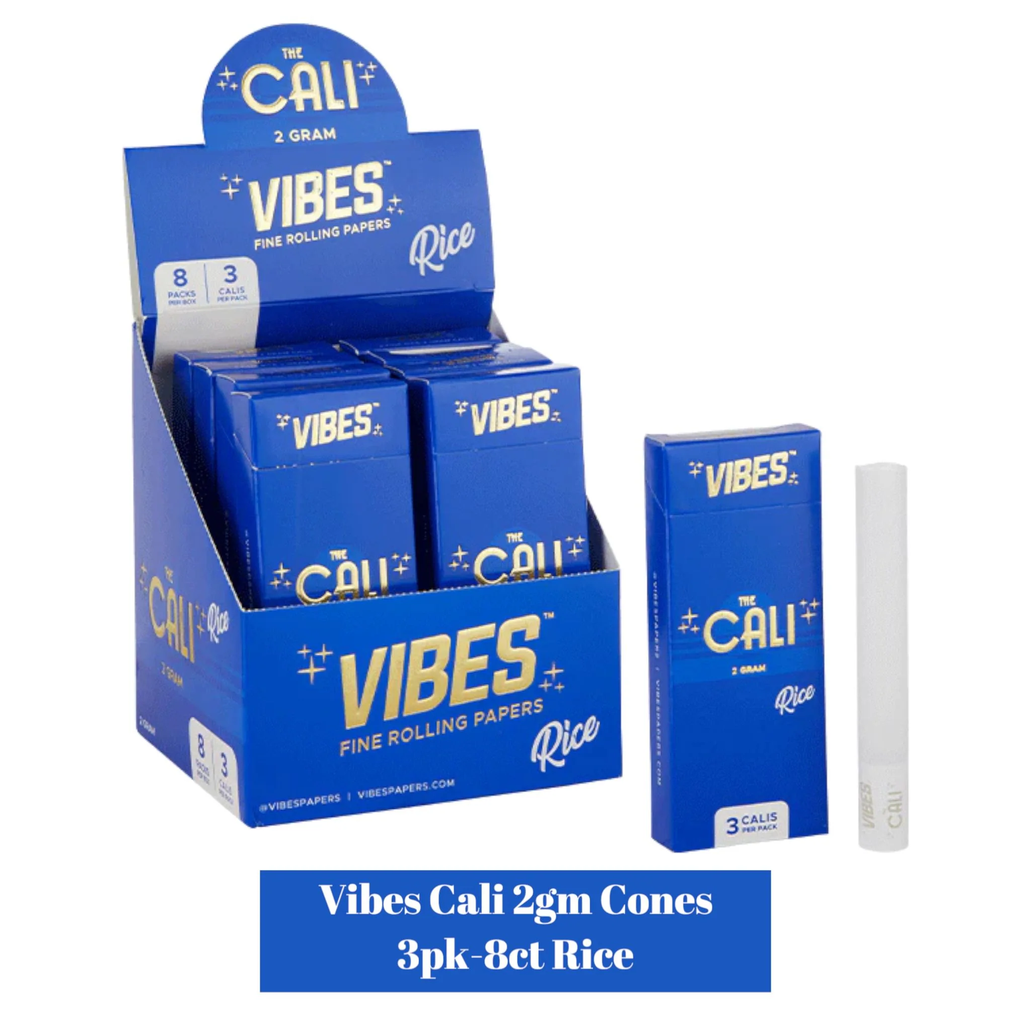 Vibes CALI Cone 2gm 3pk-8ct - Image 3