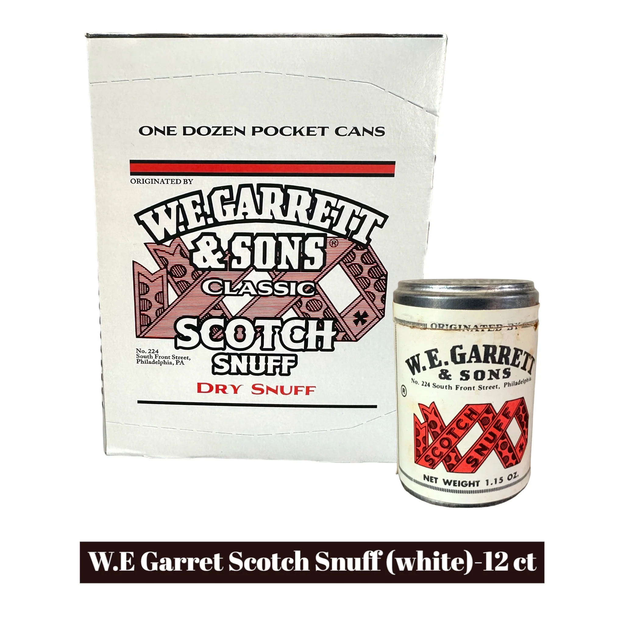 W.E Garret & Sons Snuff -12ct - Image 3