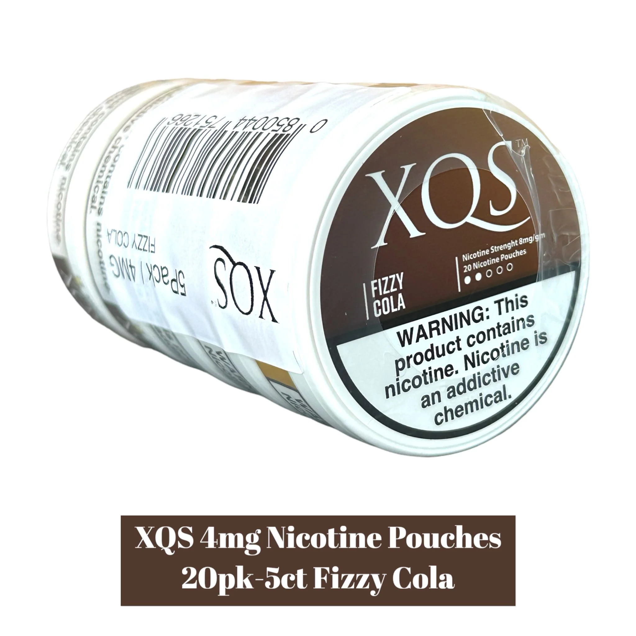 XQS Nicotine Pouches 4mg 20pk- 5ct - Image 3