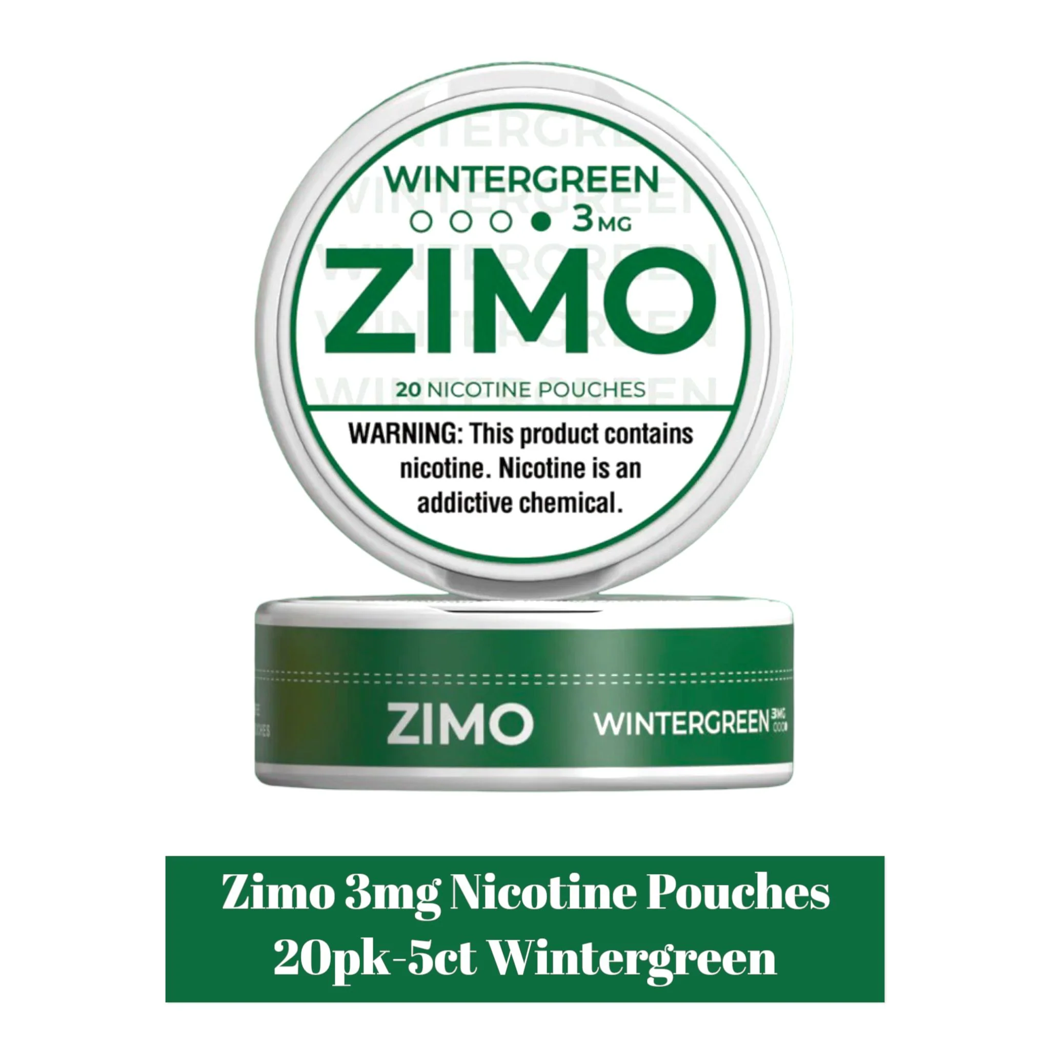Zimo 3mg Nicotine Pouches 20pk -5ct - Image 6