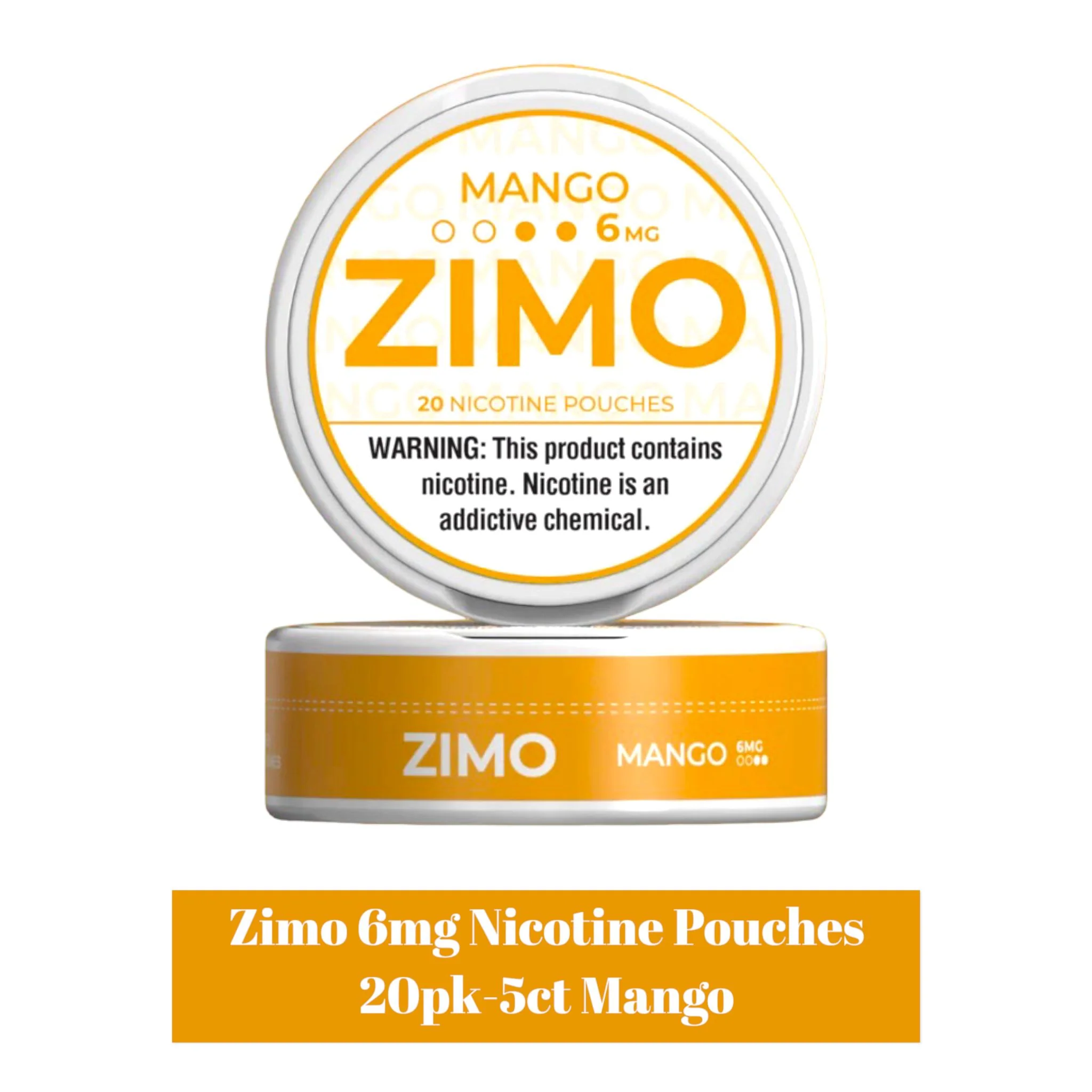 Zimo 6mg Nicotine Pouches 20pk -5ct - Image 5