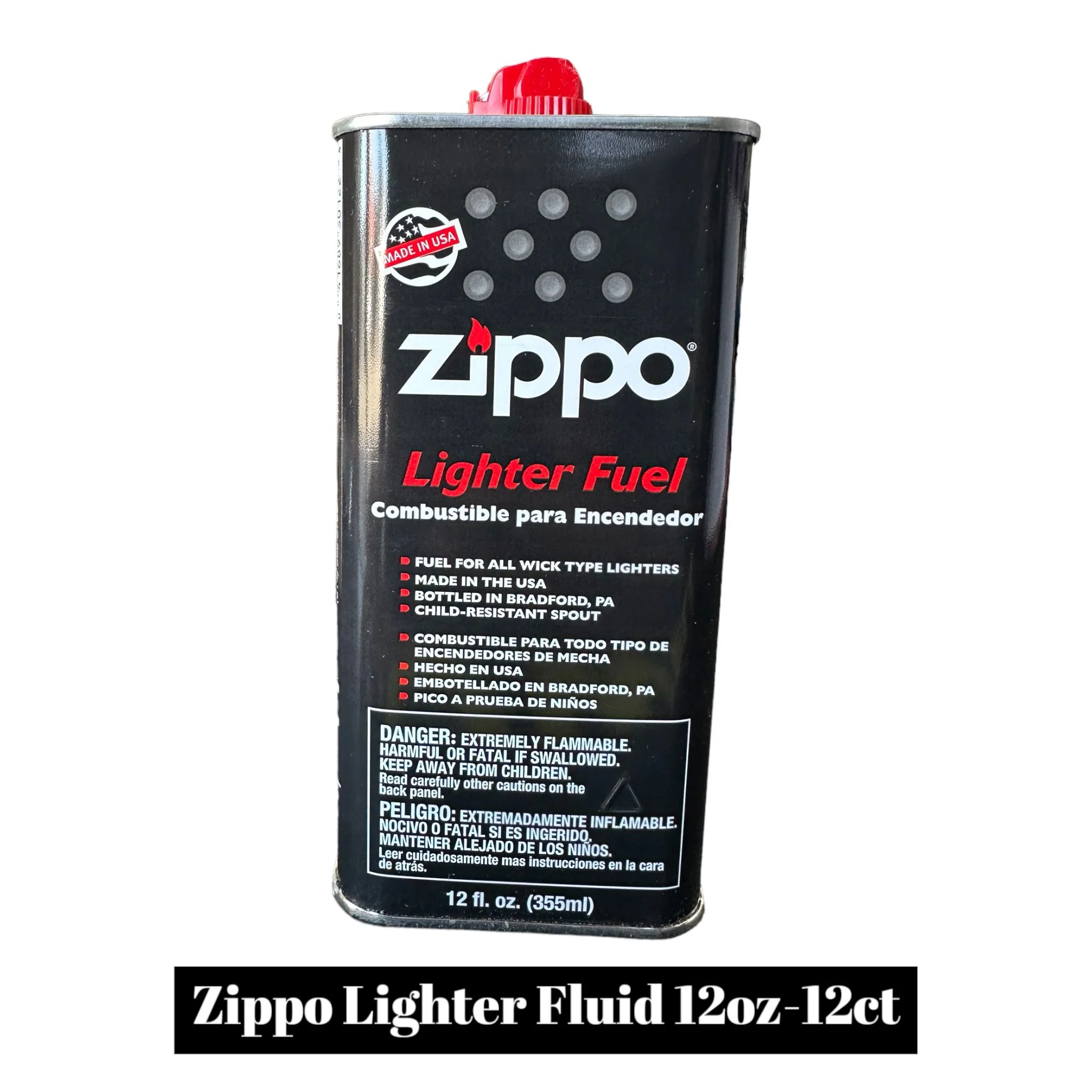 Zippo Lighter Fluid 12oz-12ct - Image 2